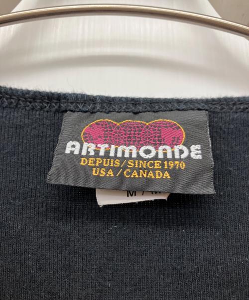 ARTIMOND（アーティモンド）ARTIMOND (アーティモンド) Tシャツ ブラック サイズ:Mの古着・服飾アイテム