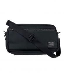 PORTER×BEAUTY&YOUTH（ポーター×ビューティーアンドユース）の古着「ショルダーバッグ」｜ブラック