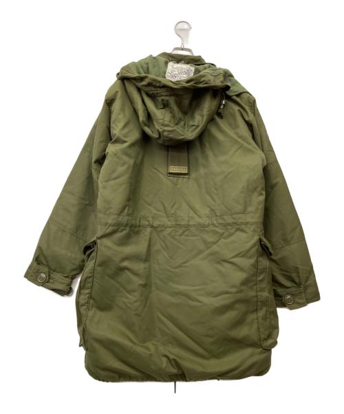 PARKA EXTREME COLD（パーカーエクストリームコールド）PARKA EXTREME COLD (パーカーエクストリームコールド) ライナー付きミリタリーモッズコート オリーブ サイズ:4の古着・服飾アイテム