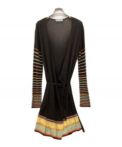中古・古着通販】missoni (ミッソーニ) ジグザグ柄ニットカーディガン