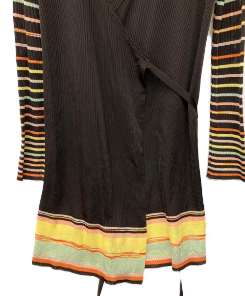 missoni（ミッソーニ）missoni (ミッソーニ) 薄手カーディガン ブラウン サイズ:42の古着・服飾アイテム