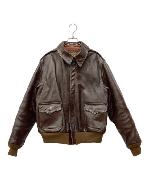 BUZZ RICKSON'S（バズリクソンズ）BUZZ RICKSON'S (バズリクソンズ) A-2フライトジャケット ブラウン サイズ:44の古着・服飾アイテム