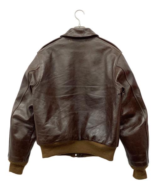 BUZZ RICKSON'S（バズリクソンズ）BUZZ RICKSON'S (バズリクソンズ) A-2フライトジャケット ブラウン サイズ:44の古着・服飾アイテム