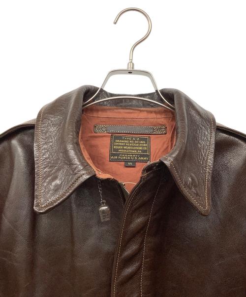 BUZZ RICKSON'S（バズリクソンズ）BUZZ RICKSON'S (バズリクソンズ) A-2フライトジャケット ブラウン サイズ:44の古着・服飾アイテム