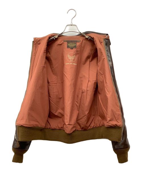 BUZZ RICKSON'S（バズリクソンズ）BUZZ RICKSON'S (バズリクソンズ) A-2フライトジャケット ブラウン サイズ:44の古着・服飾アイテム