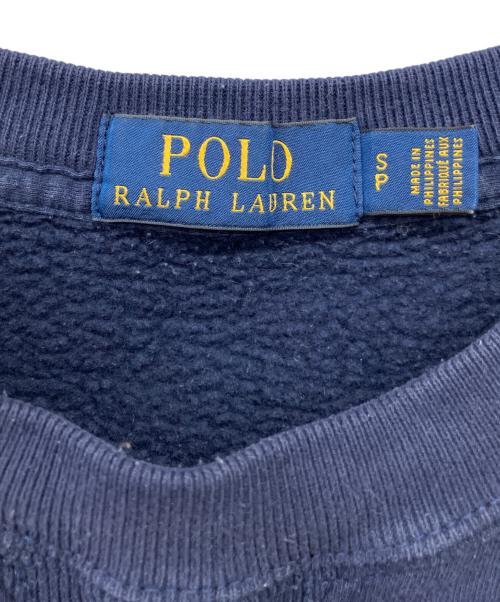 POLO RALPH LAUREN（ポロ・ラルフローレン）POLO RALPH LAUREN (ポロ・ラルフローレン) ポロベアスウェット ネイビー サイズ:Sの古着・服飾アイテム