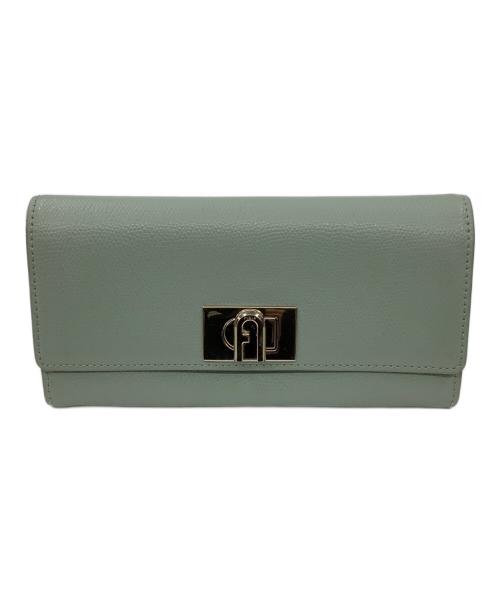 FURLA（フルラ）FURLA (フルラ) 長財布 グリーンの古着・服飾アイテム