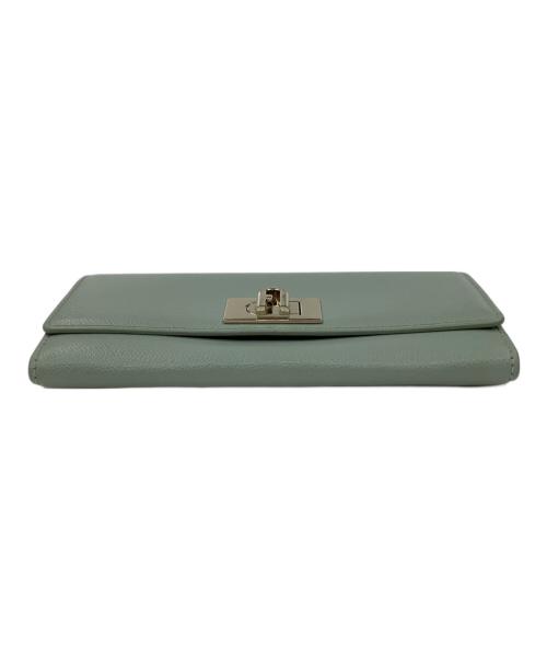 FURLA（フルラ）FURLA (フルラ) 長財布 グリーンの古着・服飾アイテム