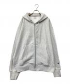 Champion REVERSE WEAVEチャンピオン リバース ウィーブ）の古着「ジップパーカー」｜グレー