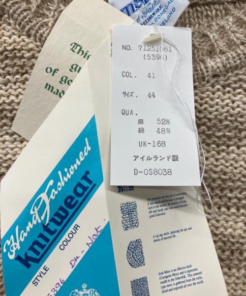 JOHN MOLLOY（ジャンモロイ）JOHN MOLLOY (ジャンモロイ) 厚手ニット グレー サイズ:44 未使用品の古着・服飾アイテム