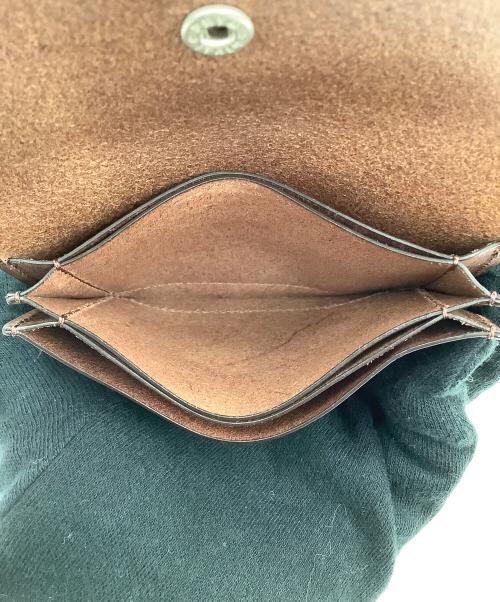 SLOW&CO（スロウアンドコー）SLOW&CO (スロウアンドコー) カードケース ブラウンの古着・服飾アイテム