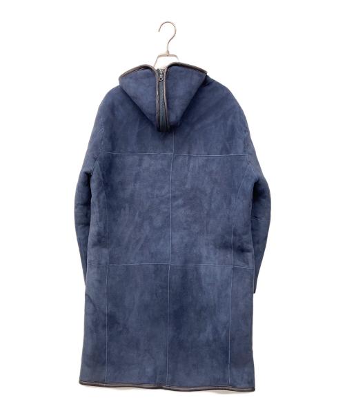 Whim Gazette（ウィムガゼット）Whim Gazette (ウィムガゼット) ムートンコート ネイビー サイズ:Fの古着・服飾アイテム