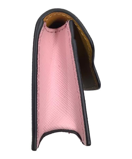 MARNI（マルニ）MARNI (マルニ)  Tri-Fold Wallet ブラウン×ネイビーの古着・服飾アイテム