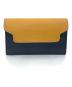 MARNI（マルニ）の古着「 Tri-Fold Wallet」｜ブラウン×ネイビー