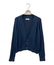 VONDEL（フォンデル）の古着「薄手カーディガン」｜ネイビー