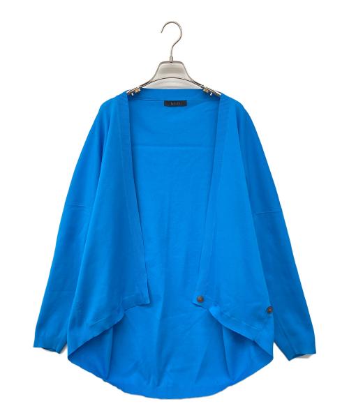 lelill（レリル）lelill (レリル) 薄手カーディガン ブルー サイズ:38の古着・服飾アイテム