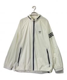 adidas（アディダス）の古着「ナイロンジャケット」｜アイボリー