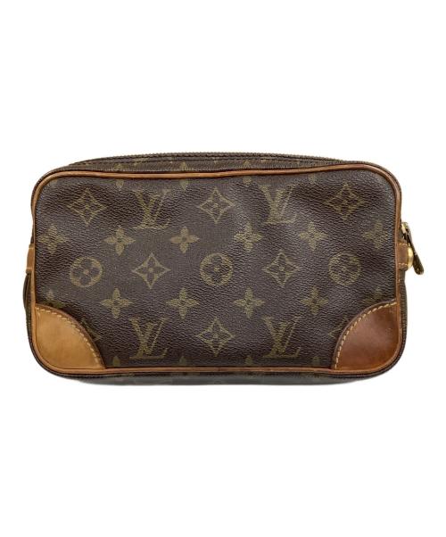 LOUIS VUITTON（ルイ ヴィトン）LOUIS VUITTON (ルイ ヴィトン) 80's　マルリードラゴンヌPM ブラウンの古着・服飾アイテム