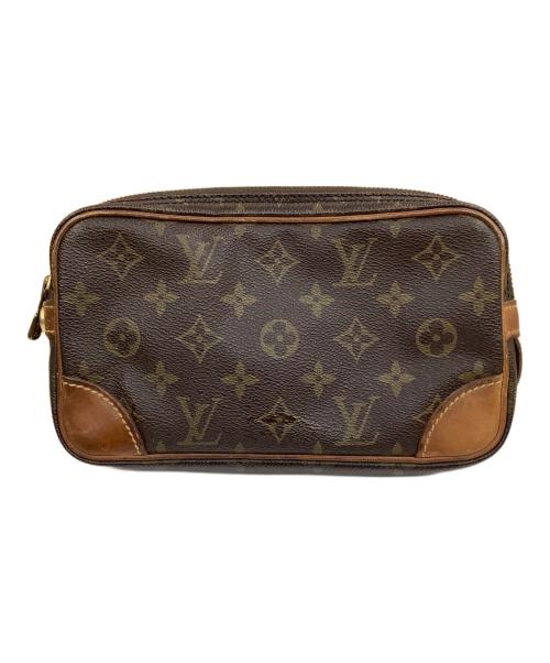 LOUIS VUITTON（ルイ ヴィトン）LOUIS VUITTON (ルイ ヴィトン) 80's　マルリードラゴンヌPM ブラウンの古着・服飾アイテム