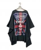 Vivienne Westwood ANGLOMANIAヴィヴィアンウエストウッドアングロマニア）の古着「ENGLAND UNION JACK BIG T-SHIRT」｜ブラック