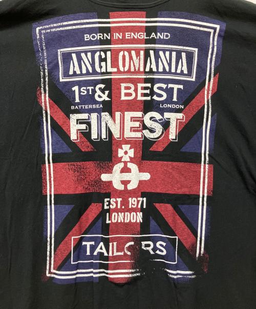 Vivienne Westwood ANGLOMANIA（ヴィヴィアンウエストウッドアングロマニア）Vivienne Westwood ANGLOMANIA (ヴィヴィアンウエストウッドアングロマニア) ENGLAND UNION JACK BIG T-SHIRT ブラック サイズ:Sの古着・服飾アイテム