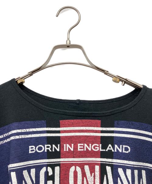 Vivienne Westwood ANGLOMANIA（ヴィヴィアンウエストウッドアングロマニア）Vivienne Westwood ANGLOMANIA (ヴィヴィアンウエストウッドアングロマニア) ENGLAND UNION JACK BIG T-SHIRT ブラック サイズ:Sの古着・服飾アイテム
