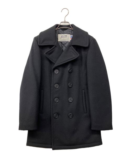 Schott（ショット）Schott (ショット) Pコート ブラック サイズ:32の古着・服飾アイテム