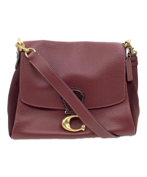 COACH（コーチ）COACH (コーチ) 2WAYバッグ ボルドーの古着・服飾アイテム
