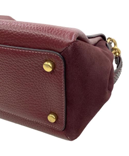 COACH（コーチ）COACH (コーチ) 2WAYバッグ ボルドーの古着・服飾アイテム