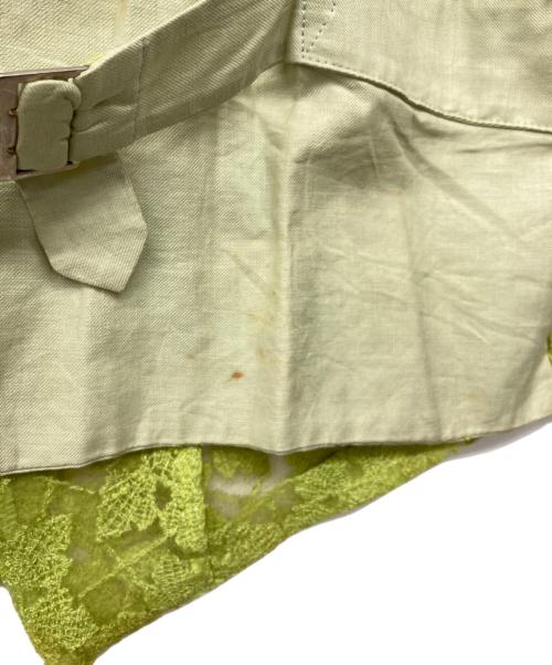 Yohji Yamamoto pour homme（ヨウジヤマモト プールオム）Yohji Yamamoto pour homme (ヨウジヤマモト プールオム) ベスト グリーン サイズ:不明の古着・服飾アイテム