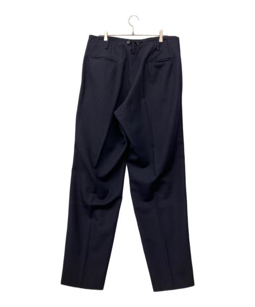 Yohji Yamamoto pour homme（ヨウジヤマモト プールオム）Yohji Yamamoto pour homme (ヨウジヤマモト プールオム) ウールパンツ ネイビー サイズ:Mの古着・服飾アイテム