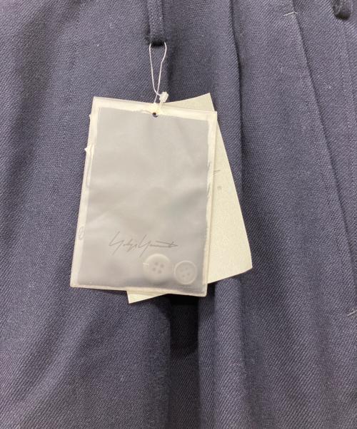 Yohji Yamamoto pour homme（ヨウジヤマモト プールオム）Yohji Yamamoto pour homme (ヨウジヤマモト プールオム) ウールパンツ ネイビー サイズ:Mの古着・服飾アイテム