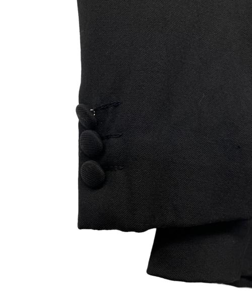 COMME des GARCONS HOMME PLUS（コムデギャルソンオムプリュス）COMME des GARCONS HOMME PLUS (コムデギャルソンオムプリュス) テーラードジャケット ブラック サイズ:Sの古着・服飾アイテム