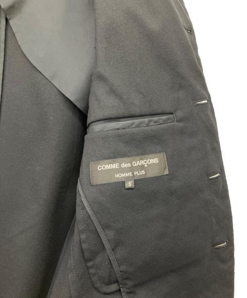 COMME des GARCONS HOMME PLUS（コムデギャルソンオムプリュス）COMME des GARCONS HOMME PLUS (コムデギャルソンオムプリュス) テーラードジャケット ブラック サイズ:Sの古着・服飾アイテム
