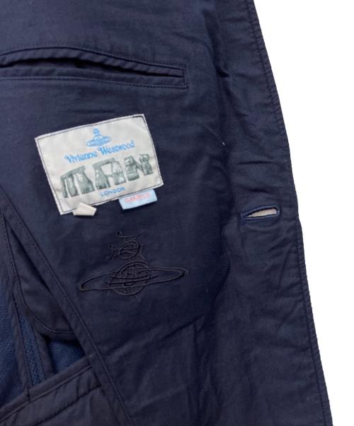 Vivienne Westwood（ヴィヴィアンウエストウッド）Vivienne Westwood (ヴィヴィアンウエストウッド) テーラードジャケット ネイビー サイズ:46の古着・服飾アイテム