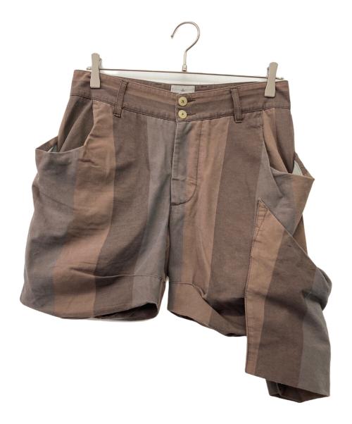 Vivienne Westwood（ヴィヴィアンウエストウッド）Vivienne Westwood (ヴィヴィアンウエストウッド) ハーフパンツ ブラウン サイズ:46の古着・服飾アイテム