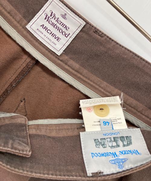 Vivienne Westwood（ヴィヴィアンウエストウッド）Vivienne Westwood (ヴィヴィアンウエストウッド) ハーフパンツ ブラウン サイズ:46の古着・服飾アイテム