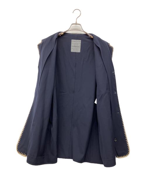 Yohji Yamamoto pour homme（ヨウジヤマモト プールオム）Yohji Yamamoto pour homme (ヨウジヤマモト プールオム) ジャケット ネイビー サイズ:Mの古着・服飾アイテム