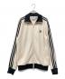adidas（アディダス）の古着「トラックジャケット」｜アイボリー×ブラック