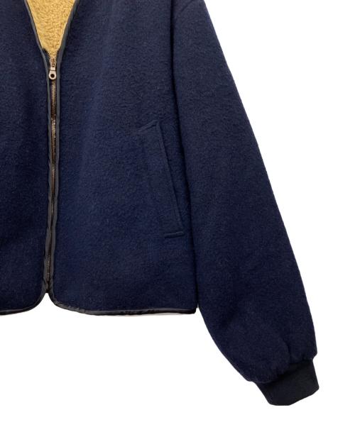EMPORIO ARMANI（エンポリオアルマーニ）EMPORIO ARMANI (エンポリオアルマーニ) 裏ボアジャケット ネイビー サイズ:48の古着・服飾アイテム