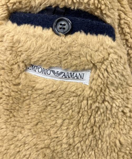 EMPORIO ARMANI（エンポリオアルマーニ）EMPORIO ARMANI (エンポリオアルマーニ) 裏ボアジャケット ネイビー サイズ:48の古着・服飾アイテム