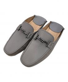 TOD'S（トッズ）の古着「ドライビングシューズ」｜グレー