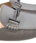 中古・古着 TOD'S (トッズ) ドライビングシューズ グレー サイズ:7：10000円
