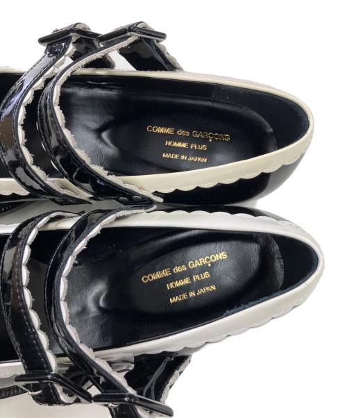 COMME des GARCONS HOMME PLUS（コムデギャルソンオムプリュス）COMME des GARCONS HOMME PLUS (コムデギャルソンオムプリュス) メリージェンシューズ ブラック サイズ:25の古着・服飾アイテム