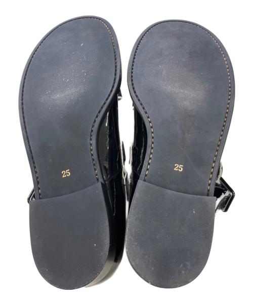 COMME des GARCONS HOMME PLUS（コムデギャルソンオムプリュス）COMME des GARCONS HOMME PLUS (コムデギャルソンオムプリュス) メリージェンシューズ ブラック サイズ:25の古着・服飾アイテム