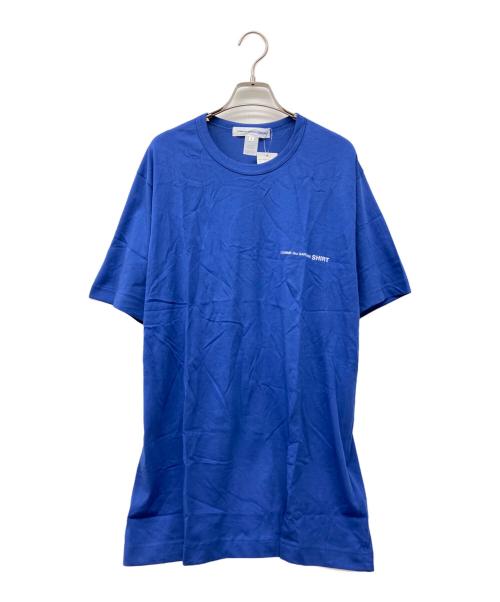 COMME des GARCONS SHIRT（コムデギャルソンシャツ）COMME des GARCONS SHIRT (コムデギャルソンシャツ) Tシャツ ブルー サイズ:X 未使用品の古着・服飾アイテム