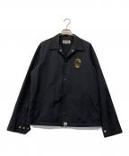 A BATHING APEア ベイシング エイプ）の古着「コーチジャケット」｜ブラック