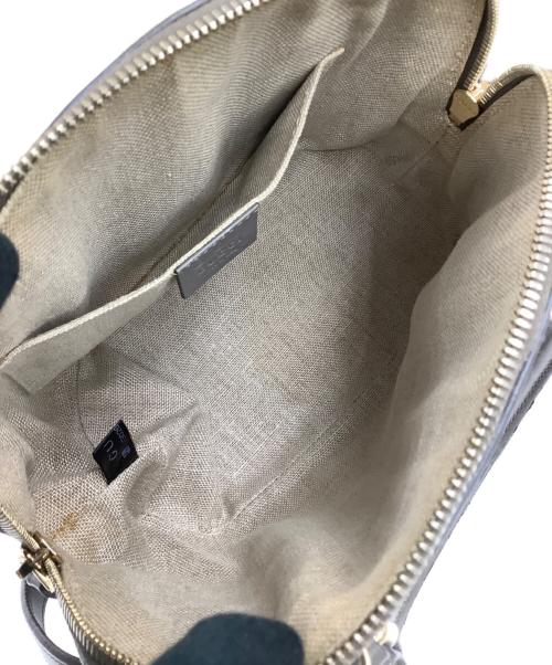 GUCCI（グッチ）GUCCI (グッチ) マイクロGG　2WAYバッグ グレーの古着・服飾アイテム
