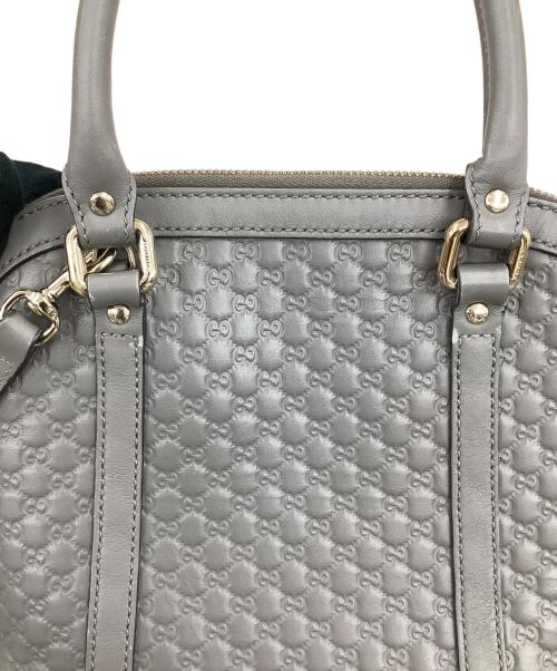 GUCCI（グッチ）GUCCI (グッチ) マイクロGG　2WAYバッグ グレーの古着・服飾アイテム