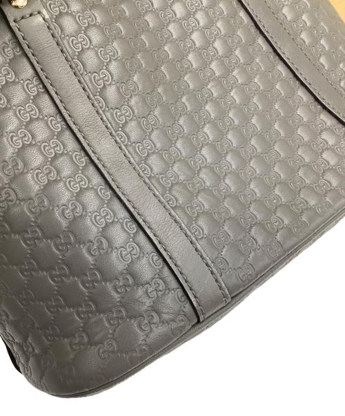 GUCCI（グッチ）GUCCI (グッチ) マイクロGG　2WAYバッグ グレーの古着・服飾アイテム